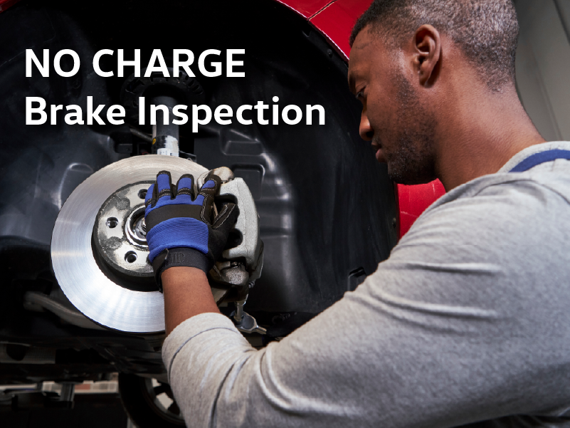 No Charge Brake Inspection