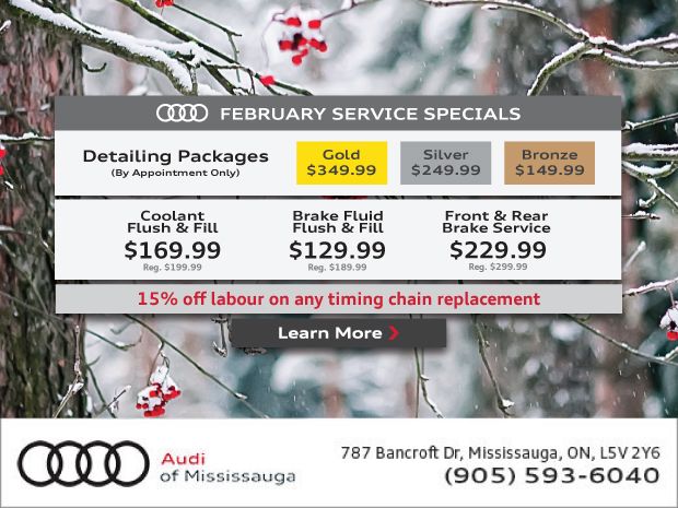 February Service Promotions February Service Promotions