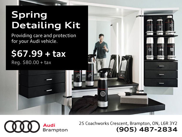 Spring Detailing Kit Audi Brampton