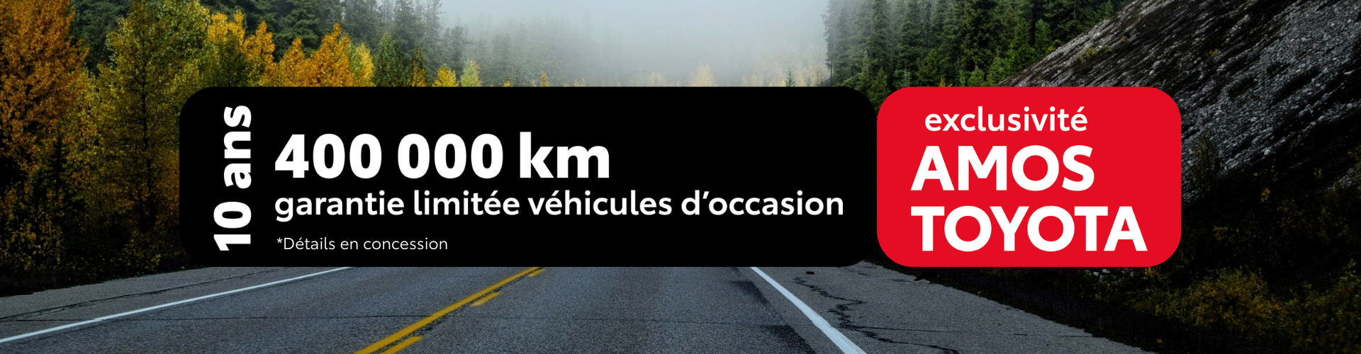 Garantie véhicules d'occasions