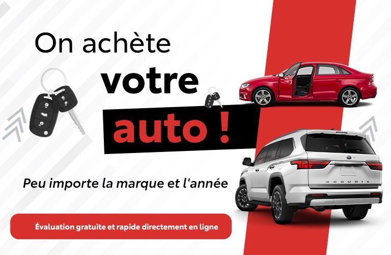 On achète votre auto !