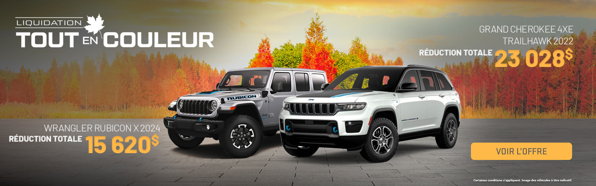 Wrangler Rubicon & Cherokee 2024