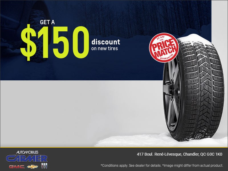 Get a Discount on Your New Tires