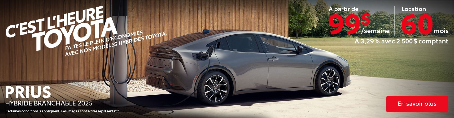 Prius hybride branchable SE 2025