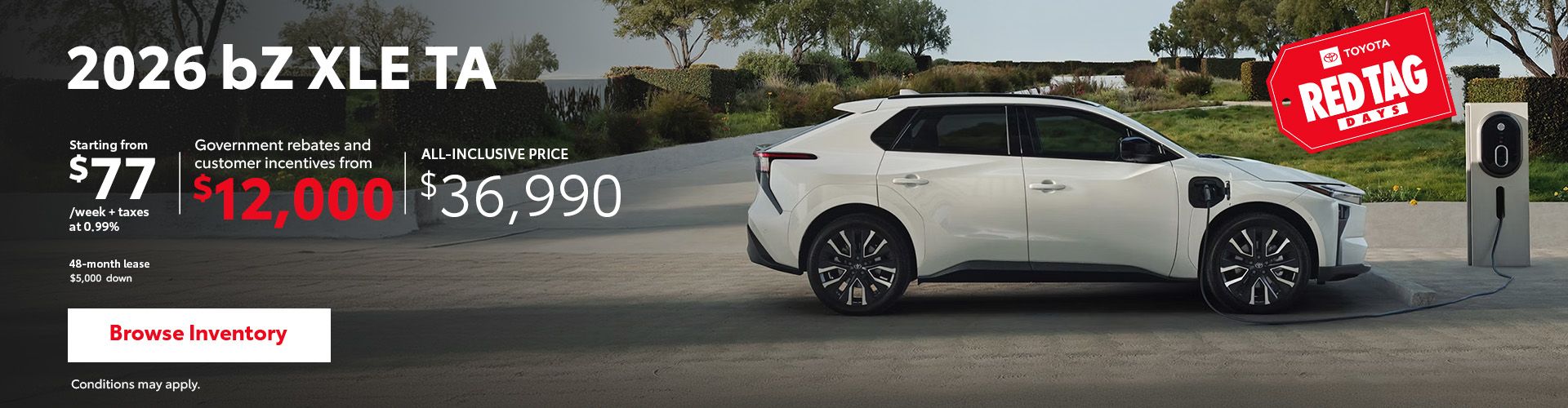 2026 bZ XLE