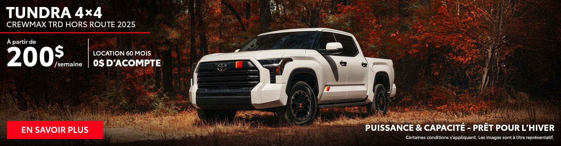 Tundra 4×4 CrewMax TRD Hors Route 2025 Tundra 4×4 CrewMax TRD Hors Route 2025