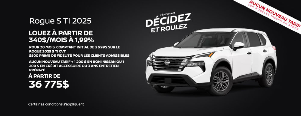 Nissan Rogue - (Barnabe-QC)