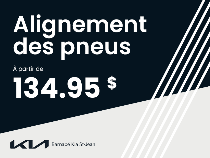 Alignement des pneus