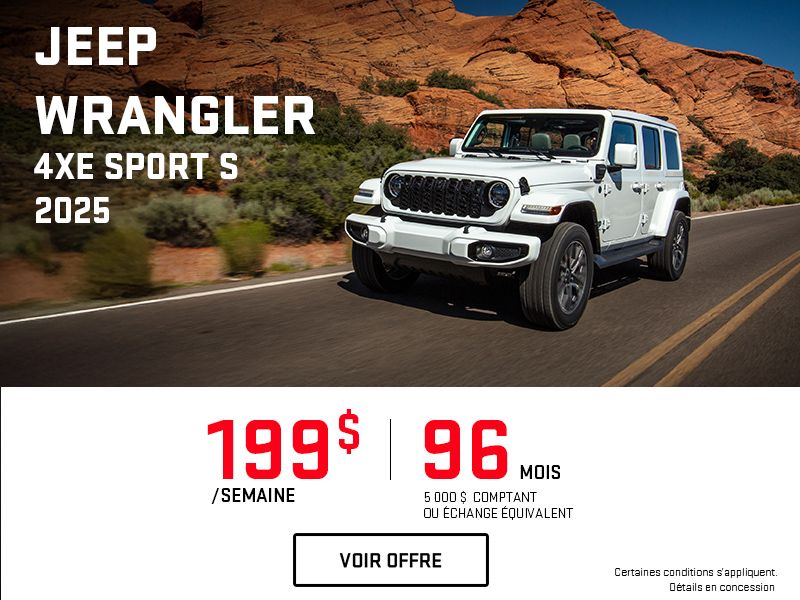 Jeep Wrangler Sport 2025