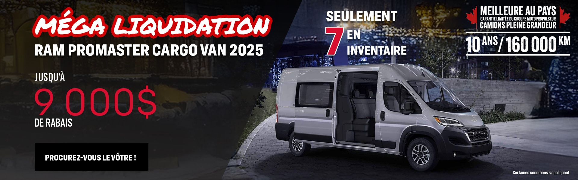 Ram Promaster 2025