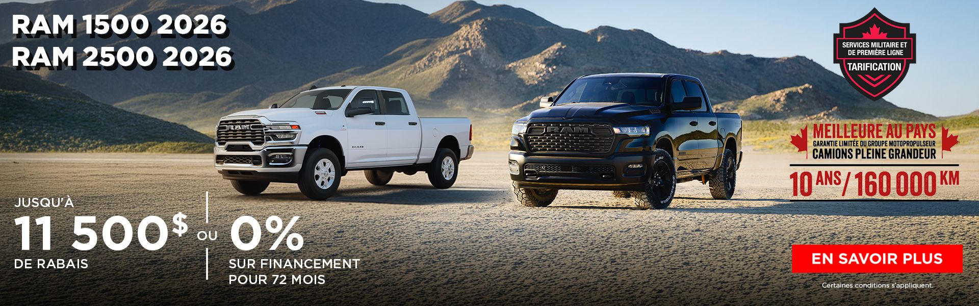 RAM 1500 2026 & RAM 2500 2026