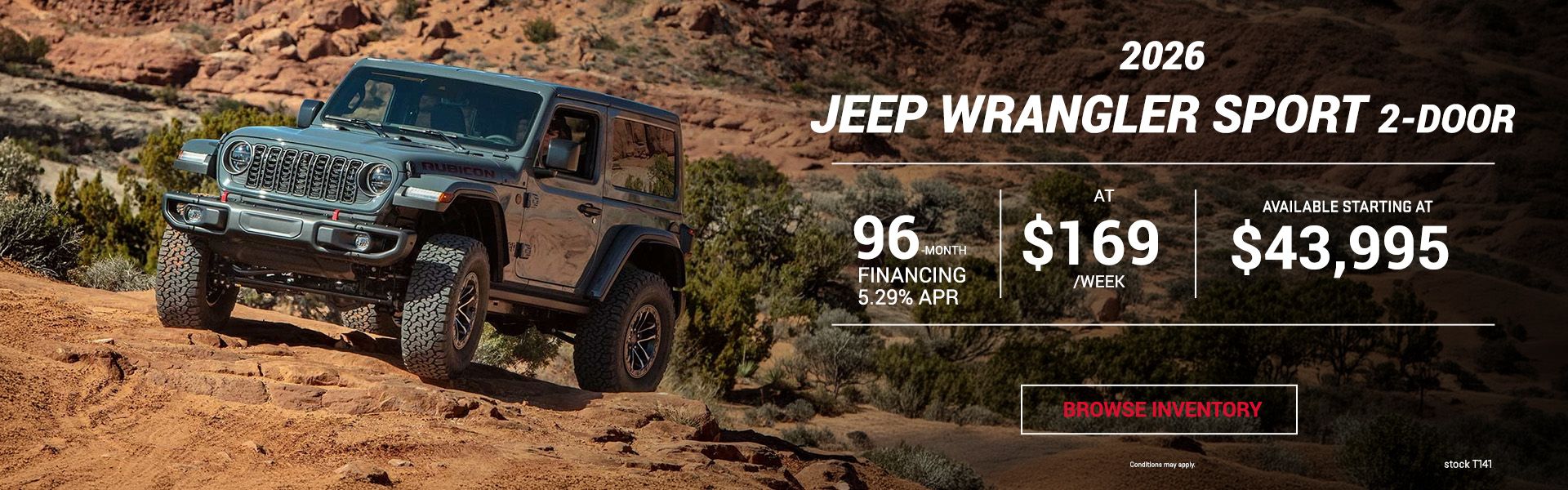 2026 Jeep Wrangler Sport 2-Door