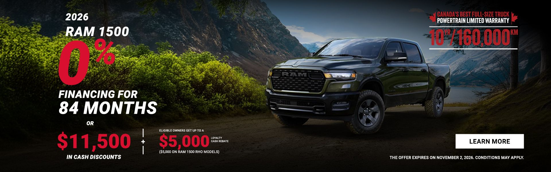 2026 RAM 1500