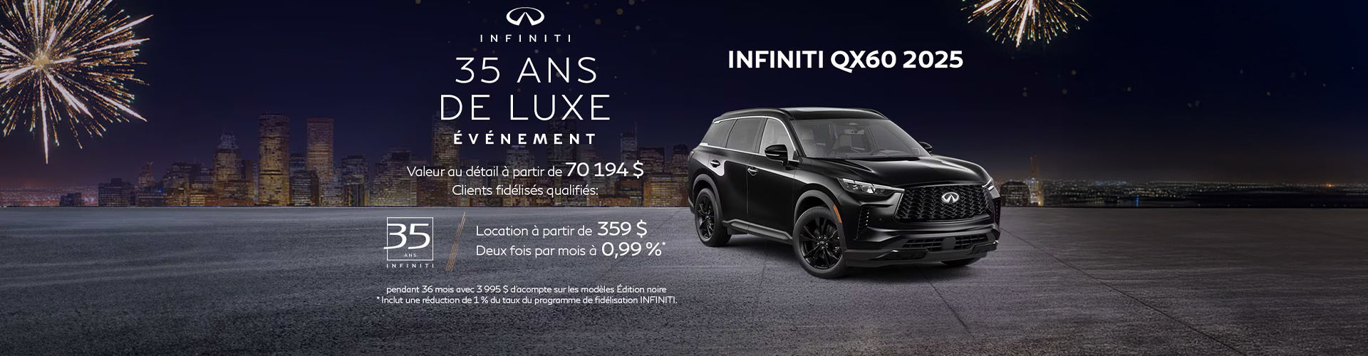 Événement Infiniti