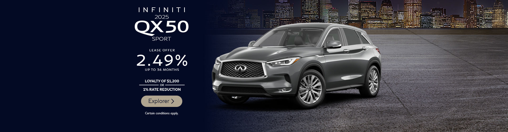 Infiniti - QX50