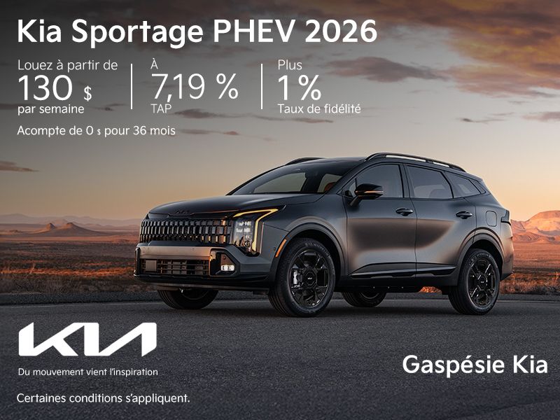 Kia Sportage PHEV 2026