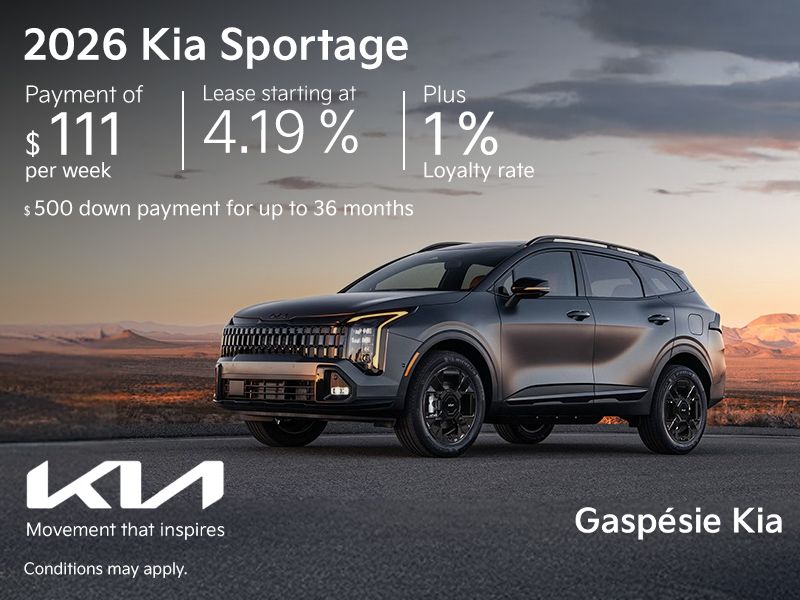 2026 Kia Sportage