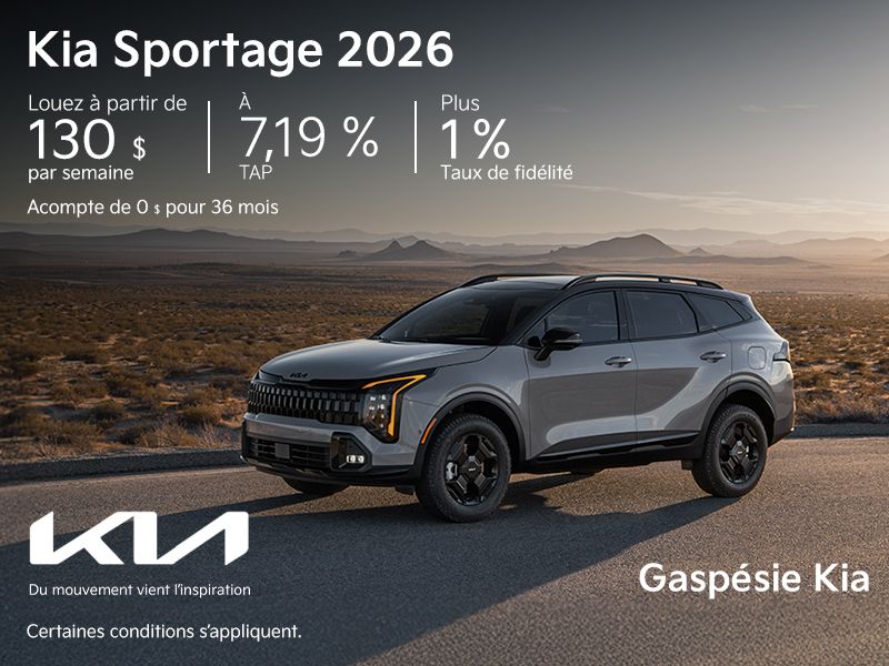 Kia Sportage 2026