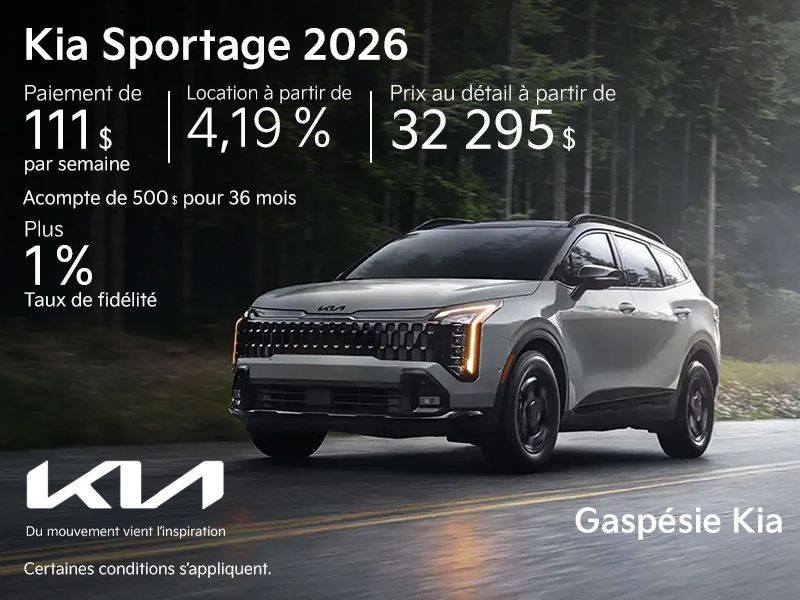 Sportage LX FWD 2026