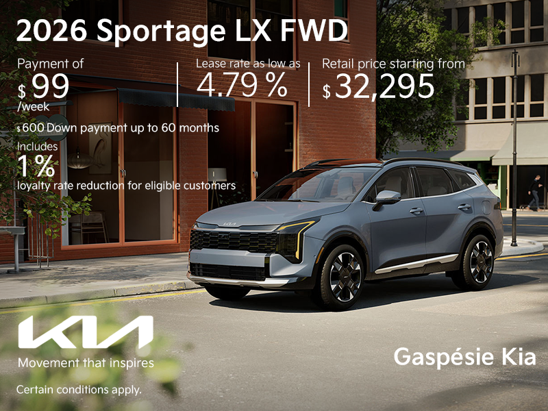 2026 Sportage LX FWD