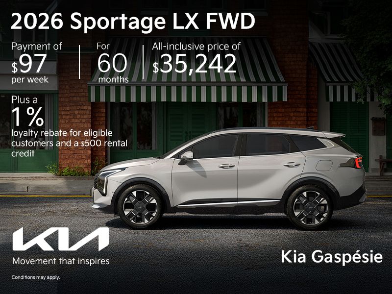 2026 Kia Sportage LX FWD