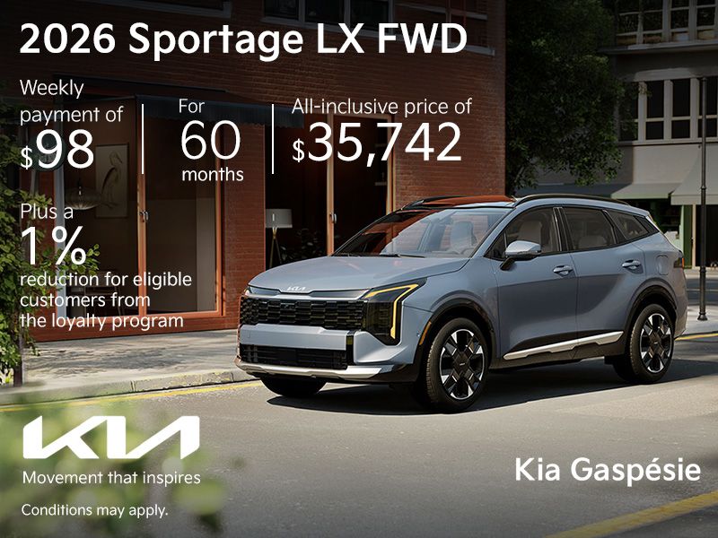 2026 Kia Sportage LX FWD