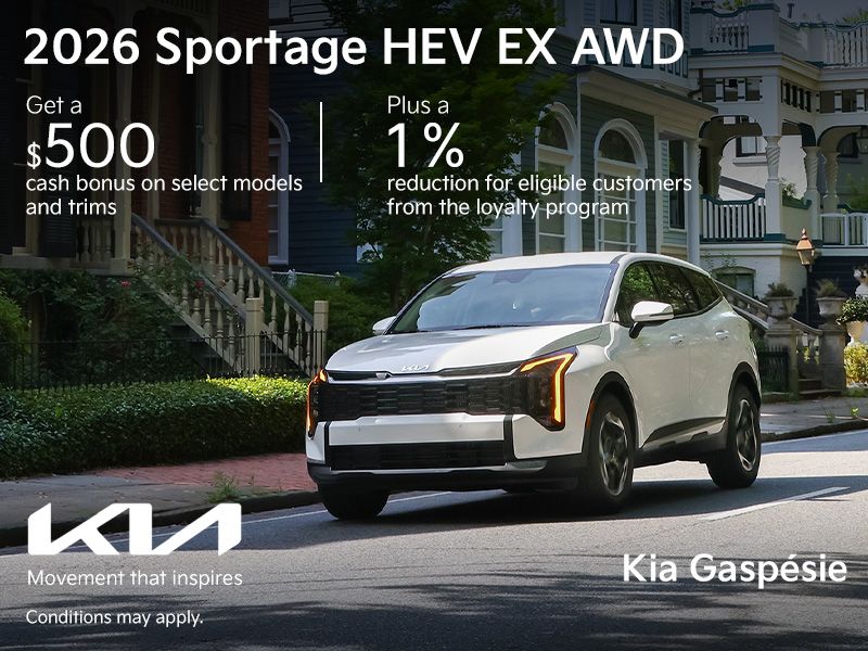 2026 Kia Sportage HEV EX AWD