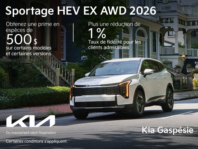 Kia Sportage HEV EX AWD 2026