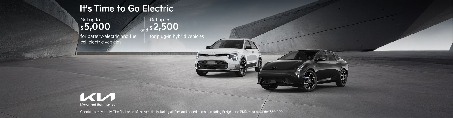 New incentives for electric vehicles have arrived!