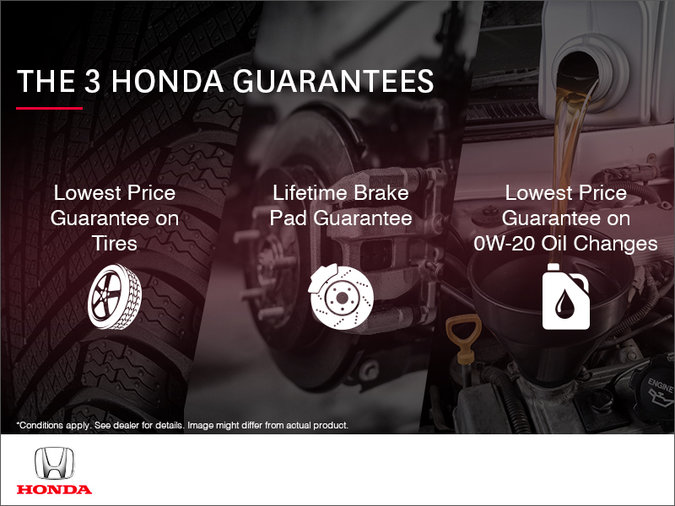 The 3 Honda Guarantees