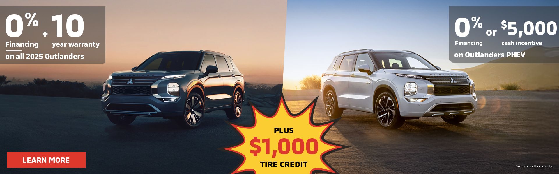 2025 Outlander & Outlander Phev