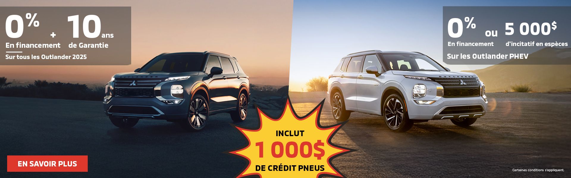 Outlander 2025 & Outlander Phev