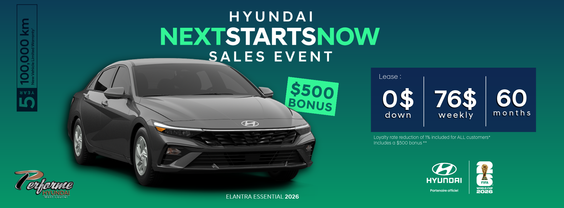 The future starts now - 2026 Elantra Essential (Copy)