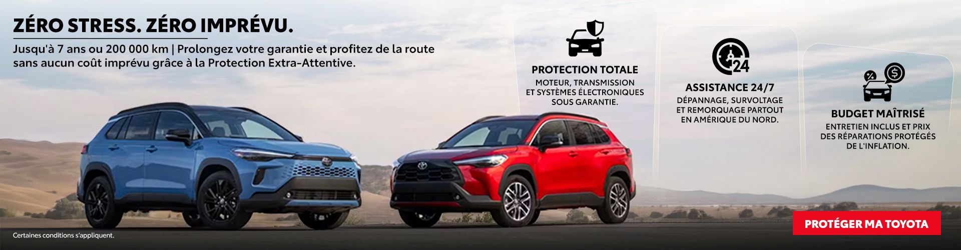 Zéro stress. Zéro imprévu
