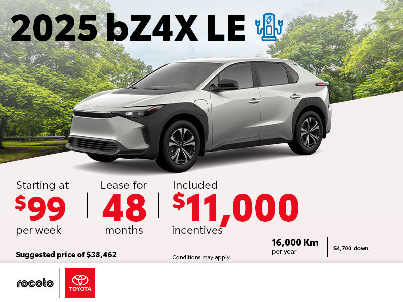 2025 bZ4X LE
