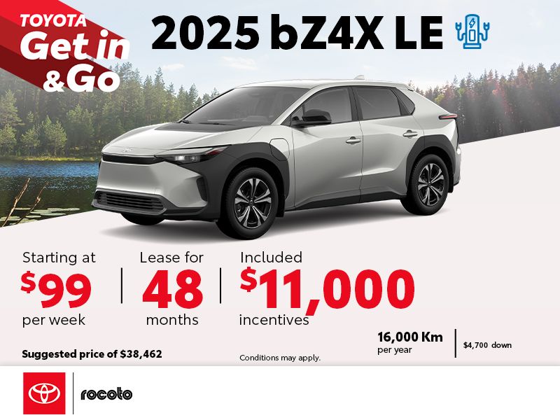 2025 bZ4X LE