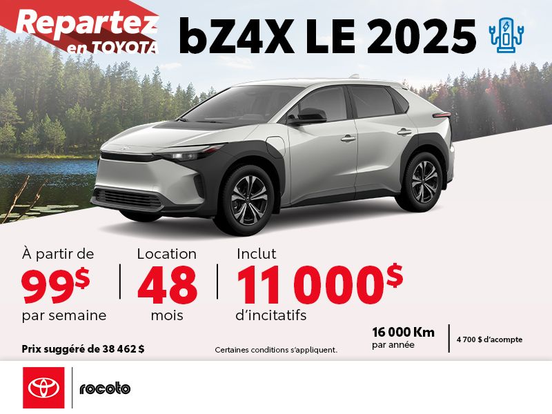 bZ4X LE 2025