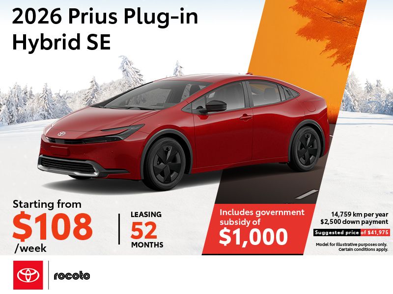 2026 Prius Plug-in SE