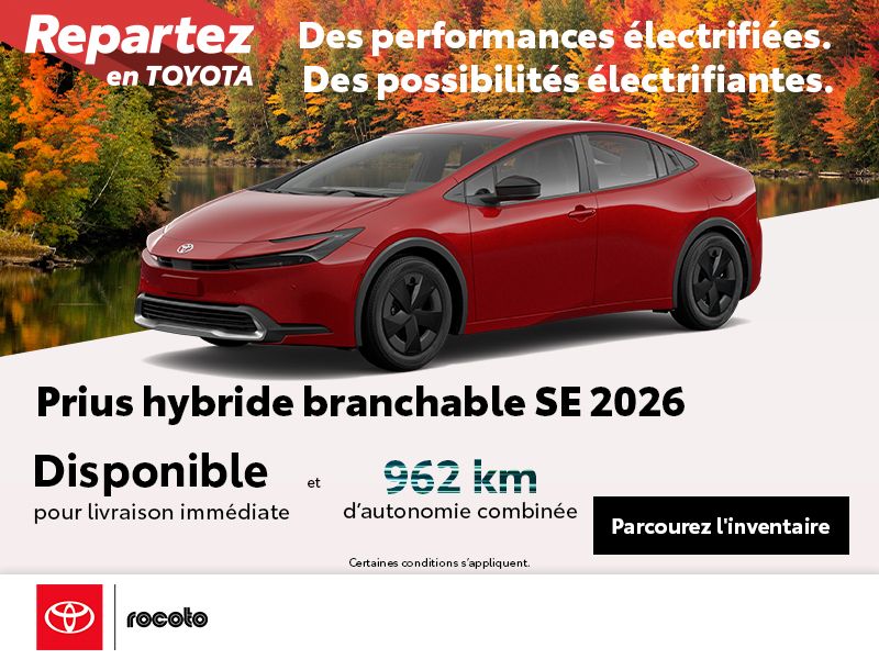 Prius Hybride Branchable SE 2025