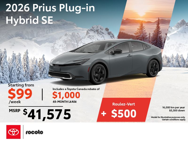 2026 Prius Plug-In Hybrid SE