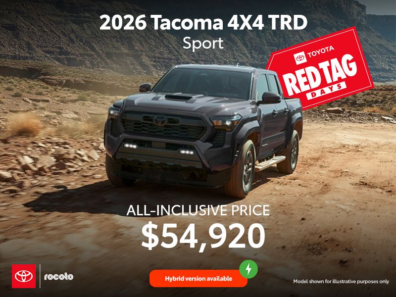 2026 Tacoma 4X4 TRD Sport