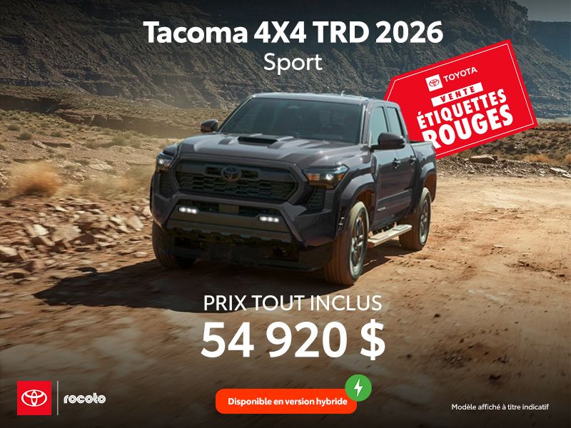 Tacoma 4X4 TRD Sport 2026