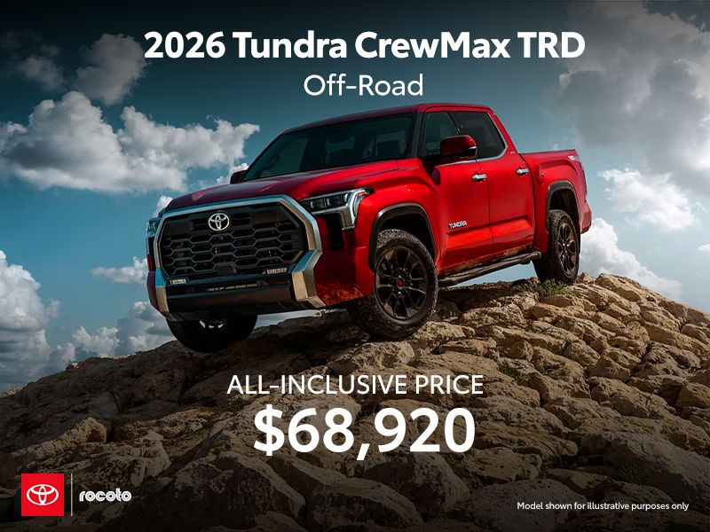 2026 Tundra CrewMax TRD Off-Road