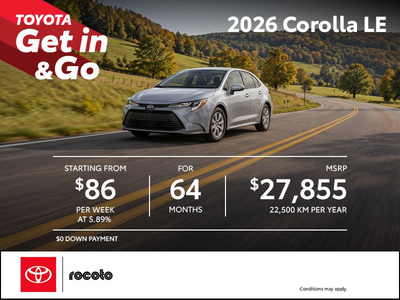 2026 Corolla LE