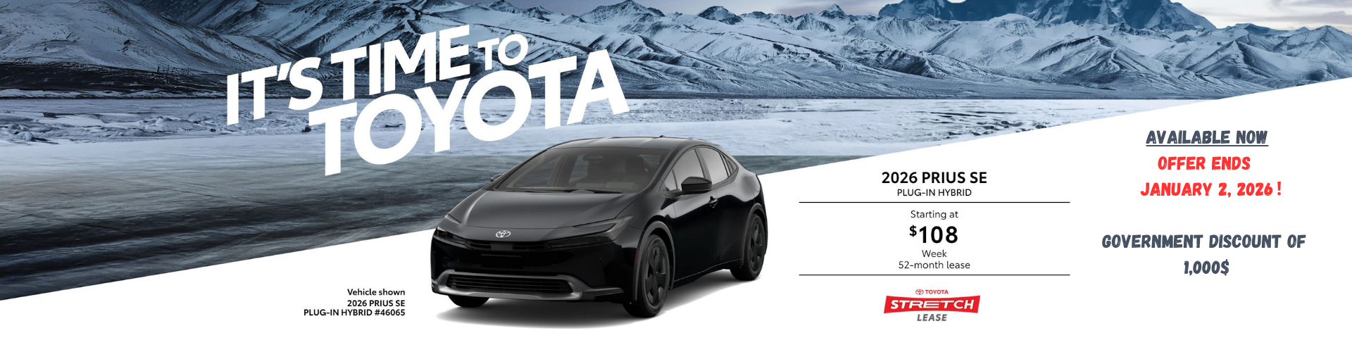 It's time to Toyota - 2026 Prius