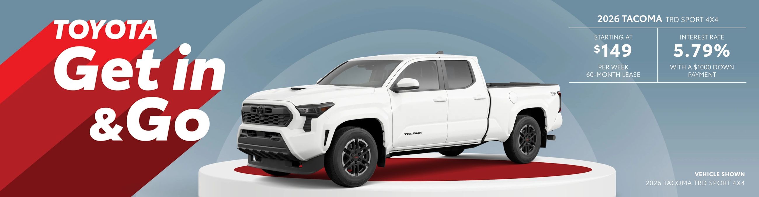 2026 Tacoma 4X4 TRD Sport 2026 Tacoma 4X4 TRD Sport