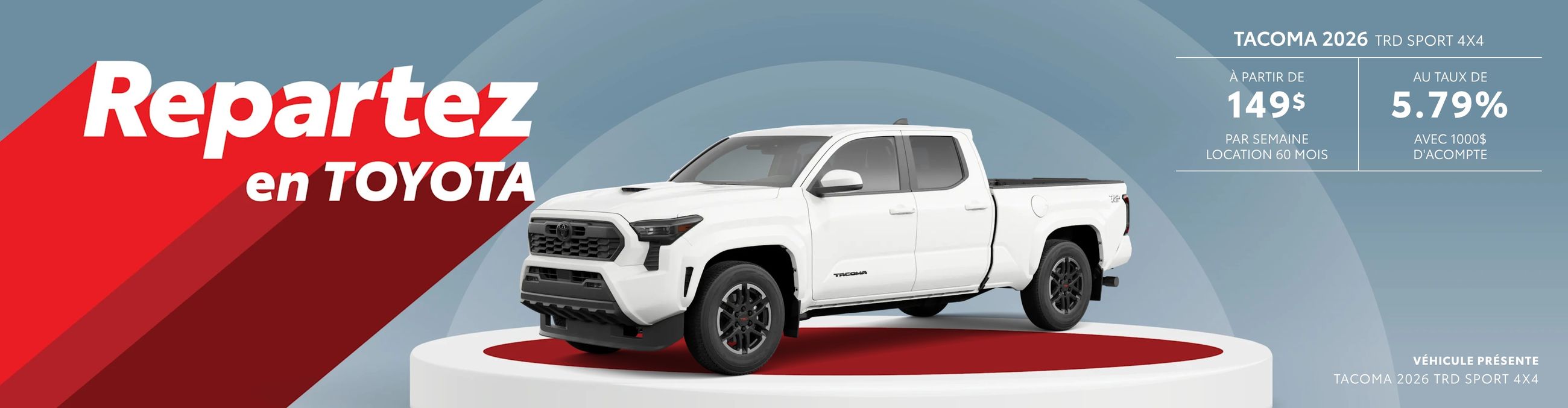 Tacoma 2026 4X4 TRD Sport