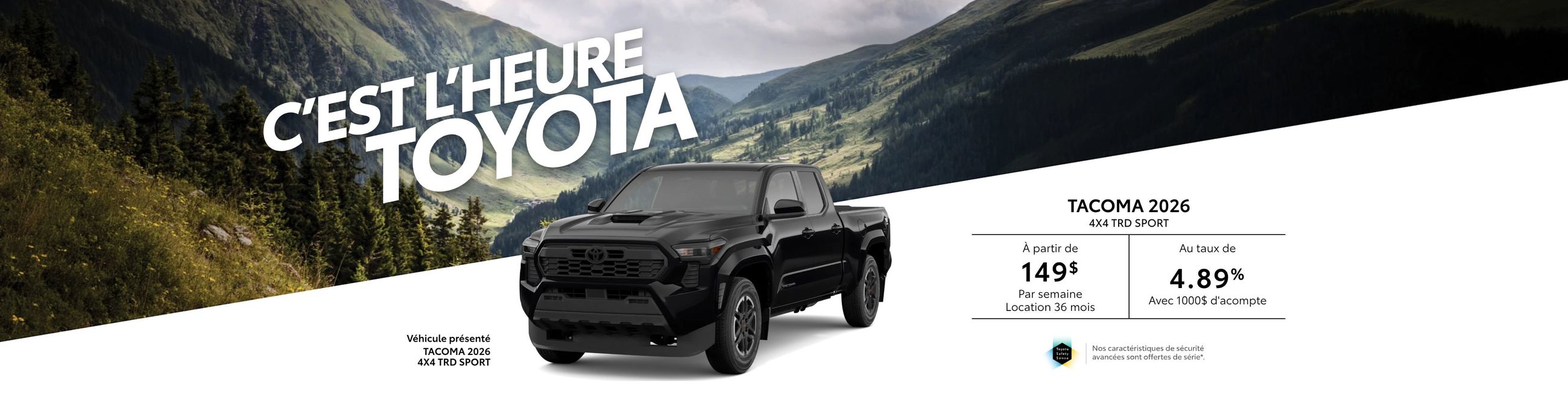 Tacoma 2026 4X4 TRD Sport Tacoma 2026 4X4 TRD Sport