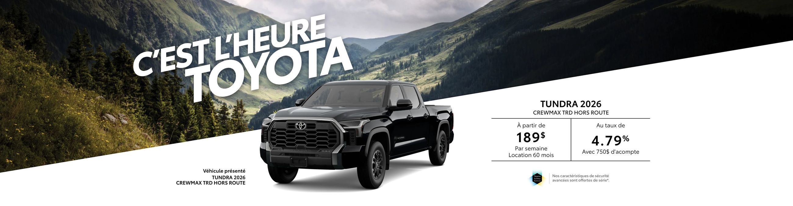 Tundra 2026 Crewmax TRD Hors Route Tundra 2026 Crewmax TRD Hors Route