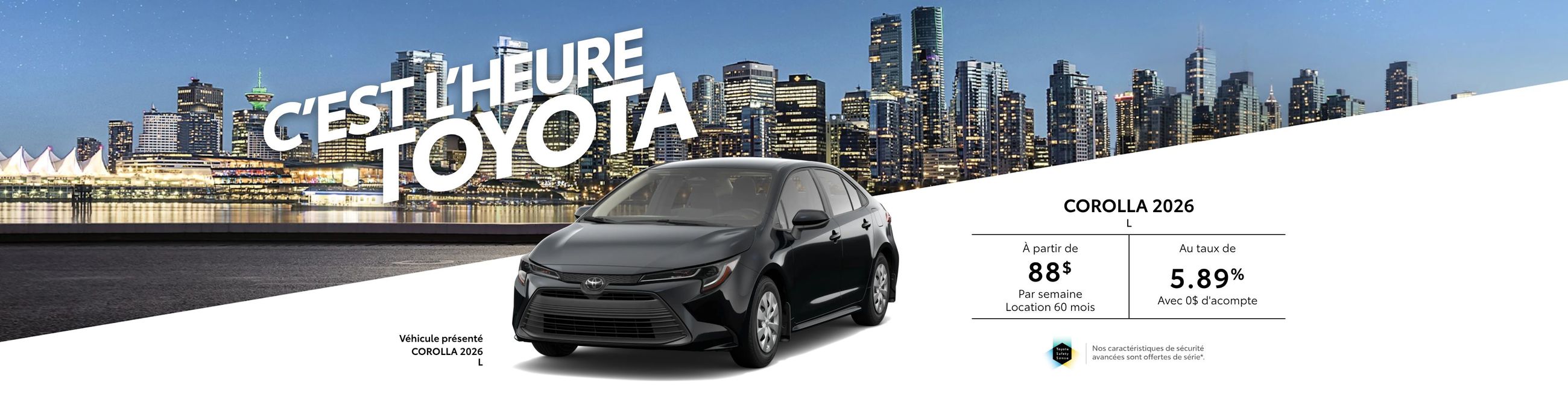 Corolla L 2026 Corolla L 2026
